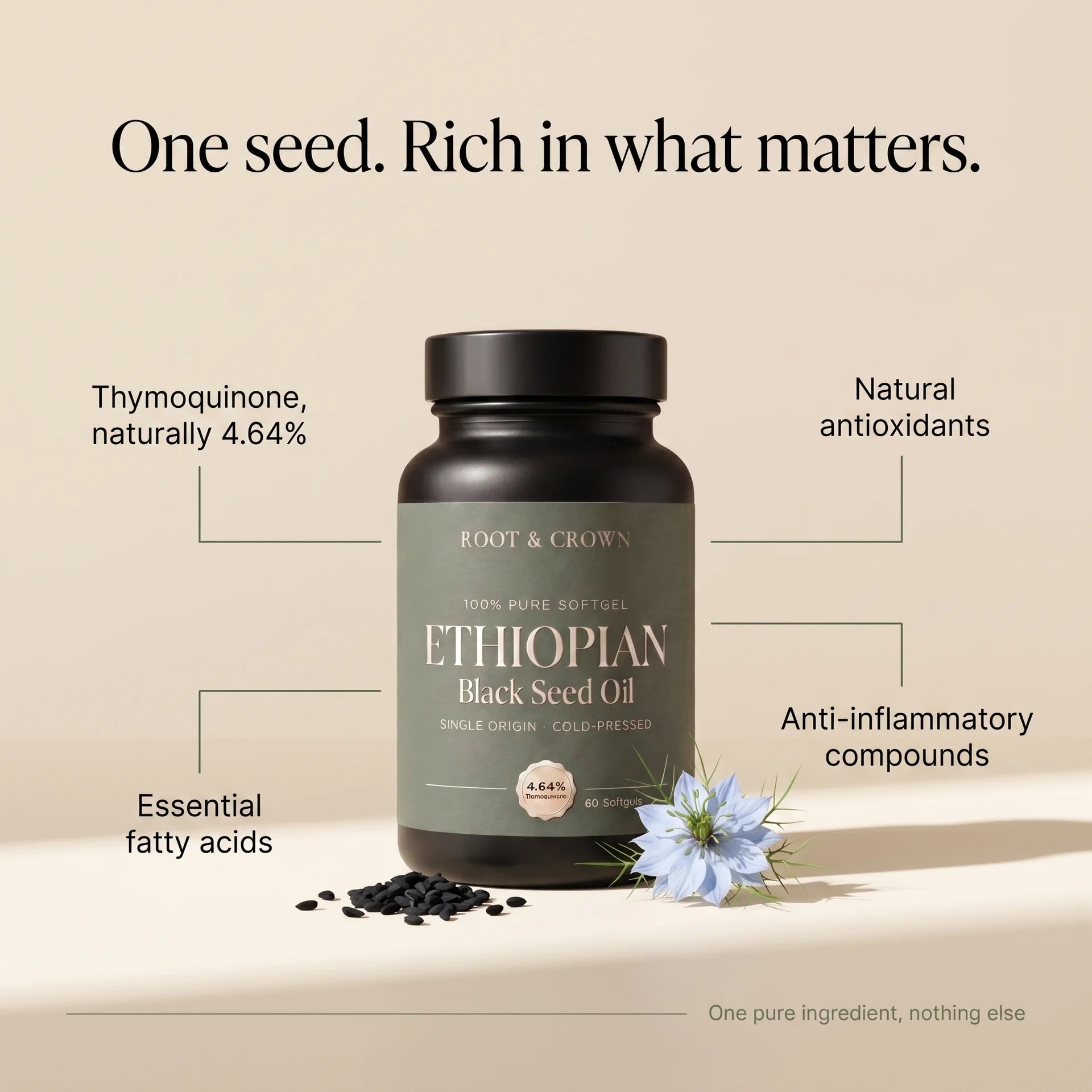 Ethiopian Black Seed Oil
