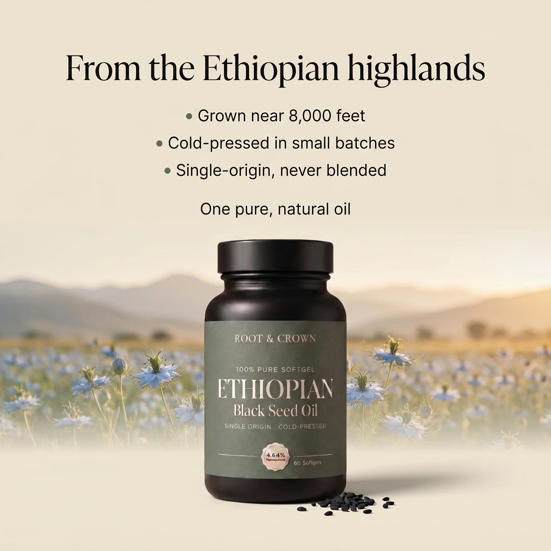 Ethiopian Black Seed Oil